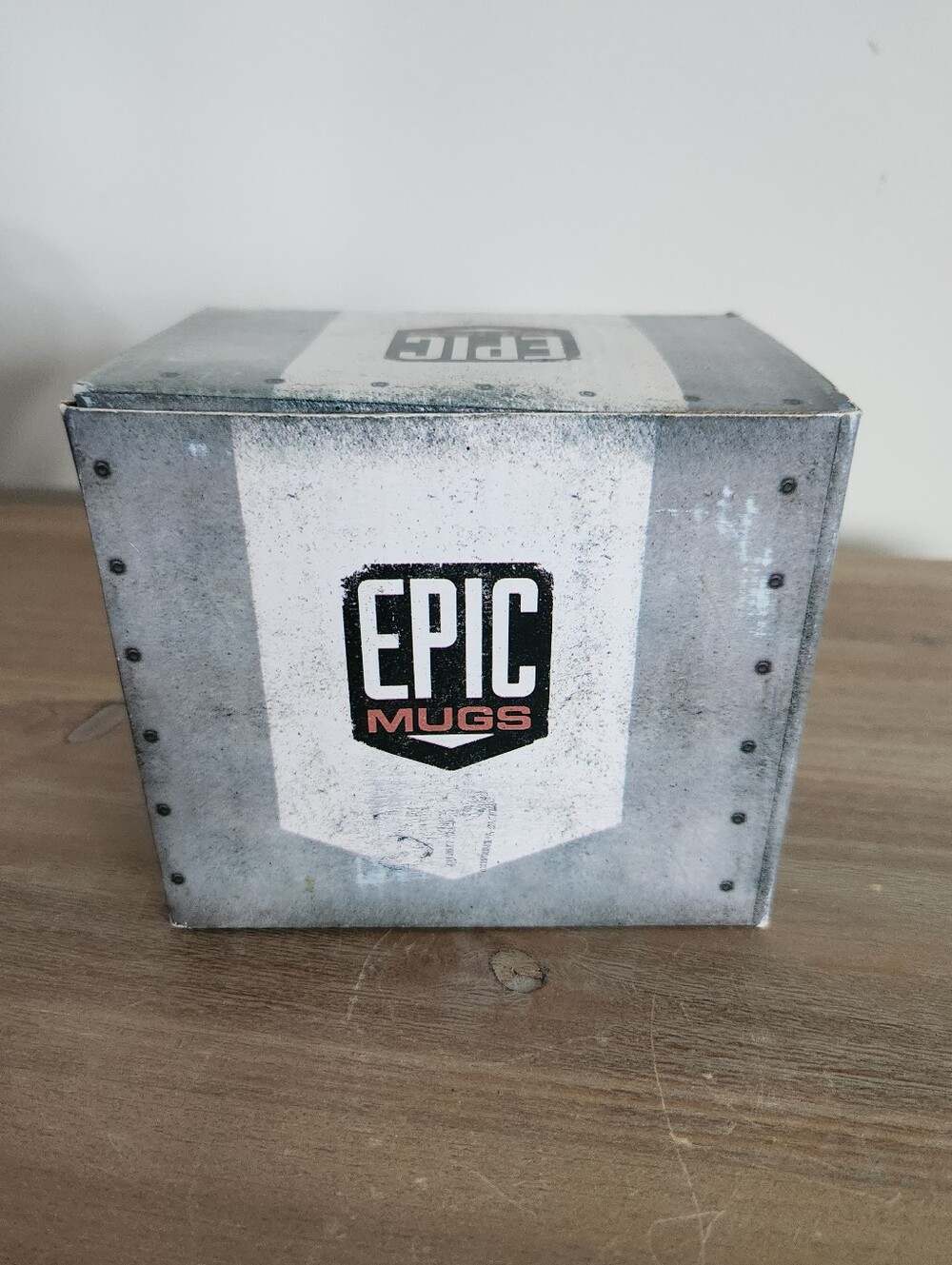 NEW Epic Games 20 Years Anniversary Coffee Mug 2011 Black Gamer Promo Boxed Rare - Picture 13 of 14